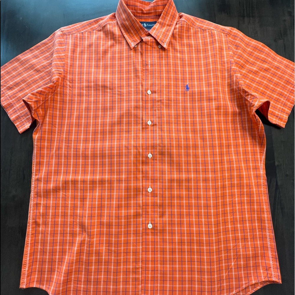 Polo by Ralph Lauren Men’s Short Sleeve Button-Up